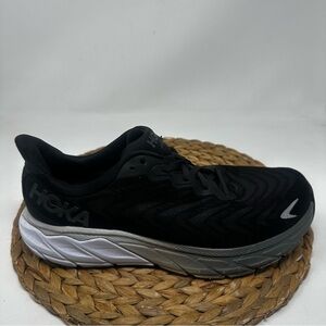 Hoka Black and Gray Men's Athletic Running Shoe